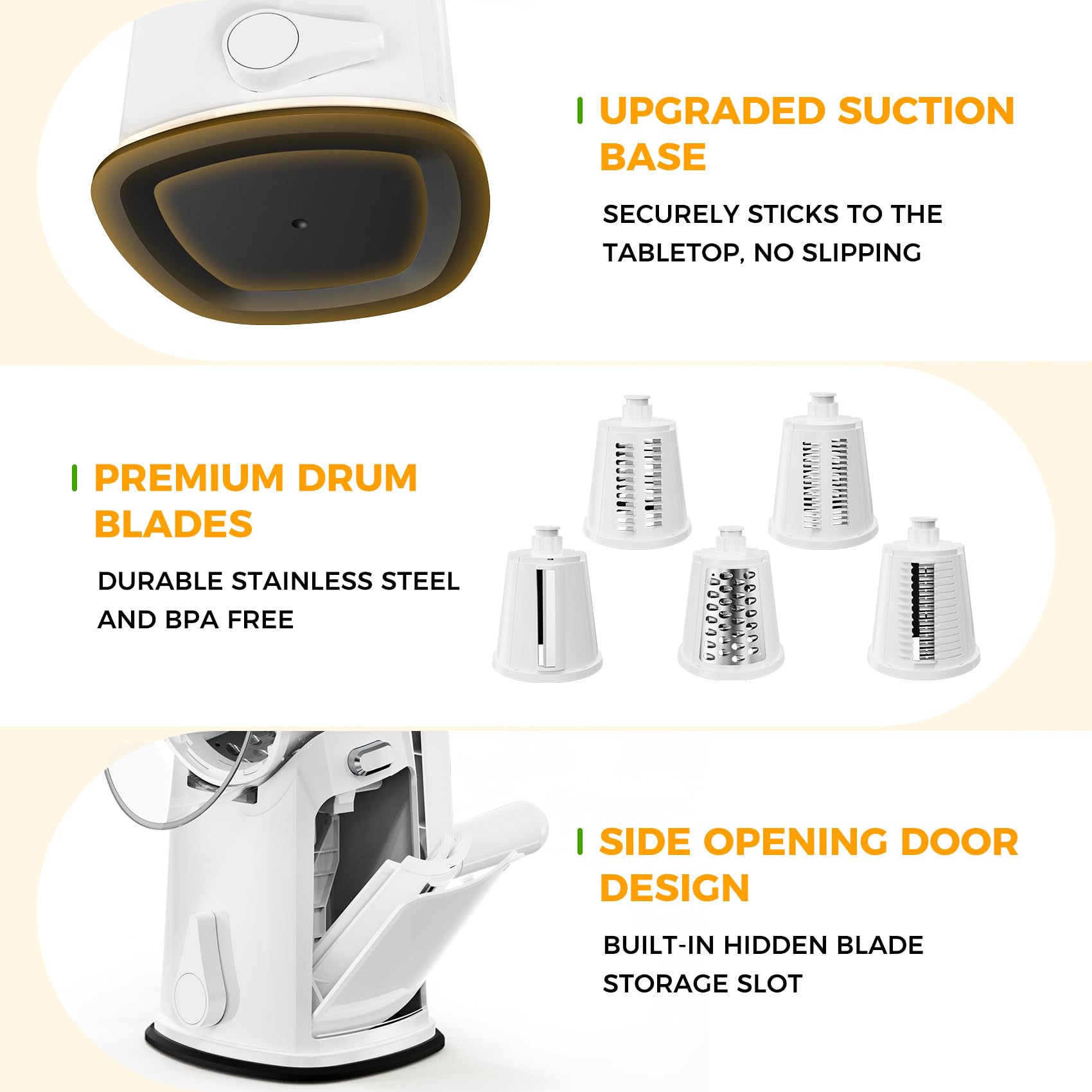 YSEPOZ dishwasher-safe-parts highlights easy cleaning after cooking.
