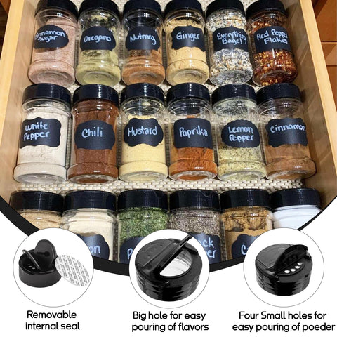 Bulk set of Ysglory jars ideal for bulk spices and herbs