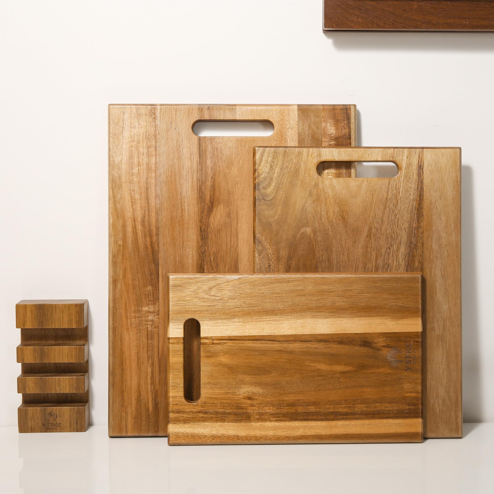 YSTKC large 16x12 cutting board provides sturdy, stable chopping for big ingredients.