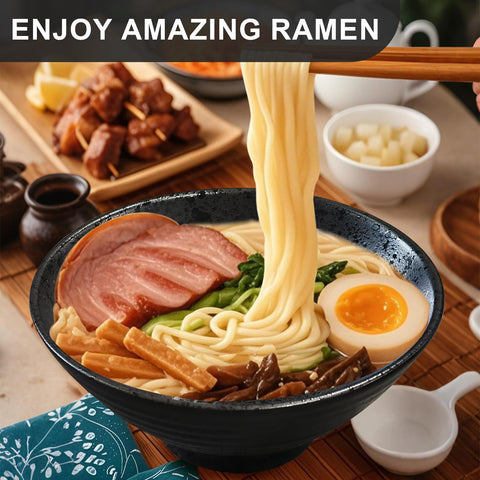 YTLEMON bowls feature a non-slip rim to keep servings steady on any surface.