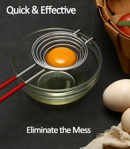Ytuomzi dishwasher-safe egg separator easy to clean after cooking