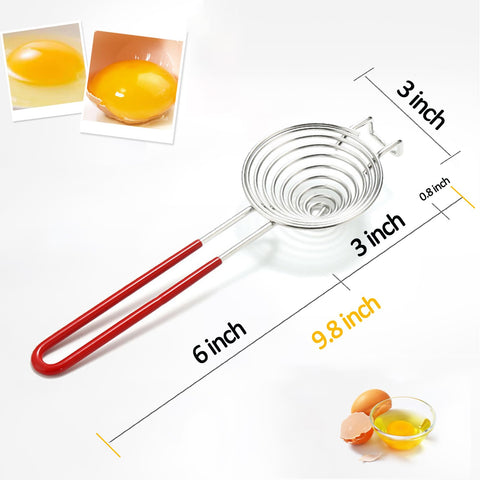 Ytuomzi separator works with jumbo eggs for versatile baking prep