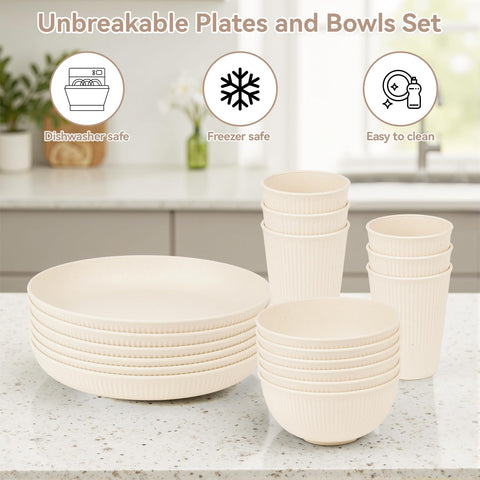 YUANYE stackable design saves counter space and simplifies storage.