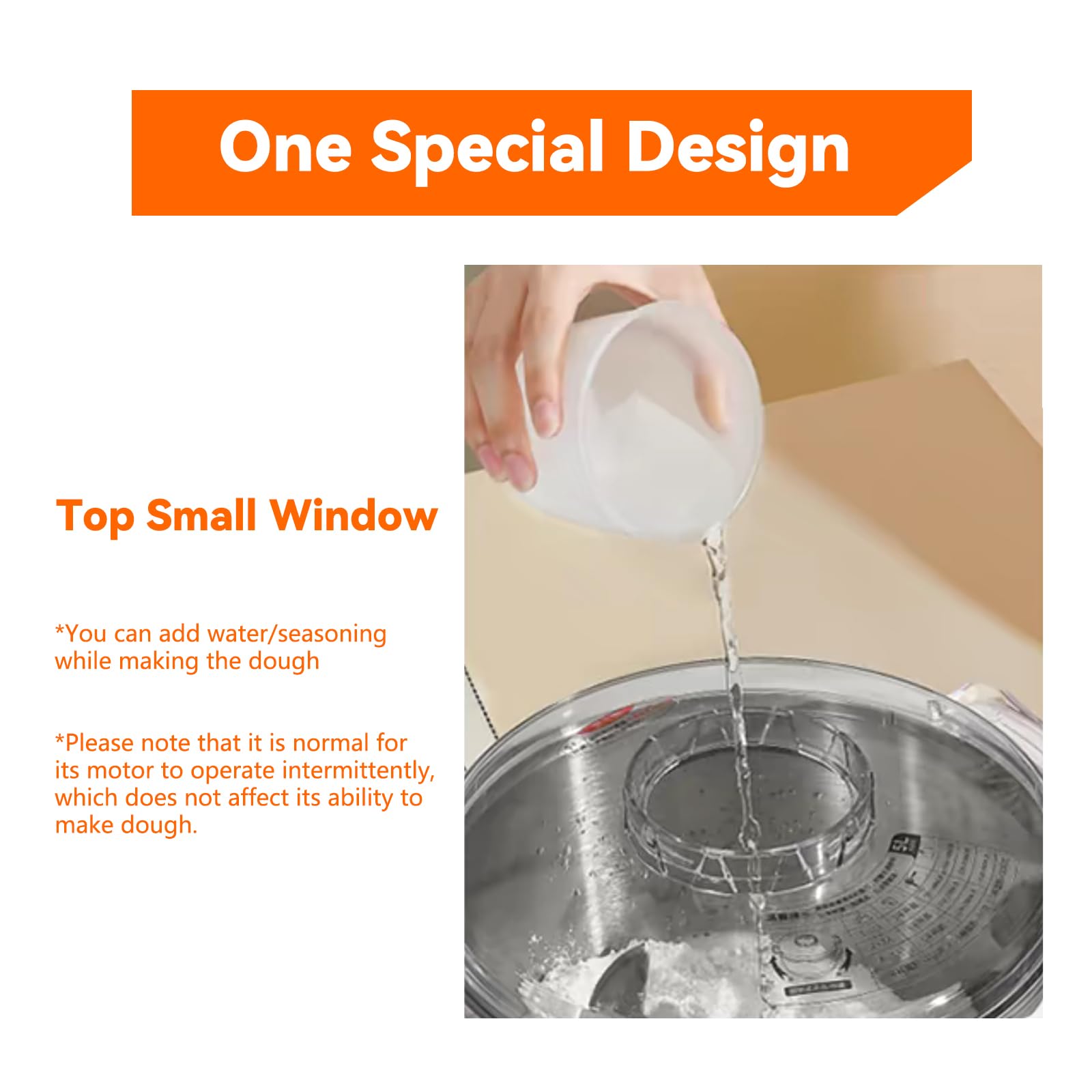 YUCHANLUCK durable motor supports frequent use for family baking sessions