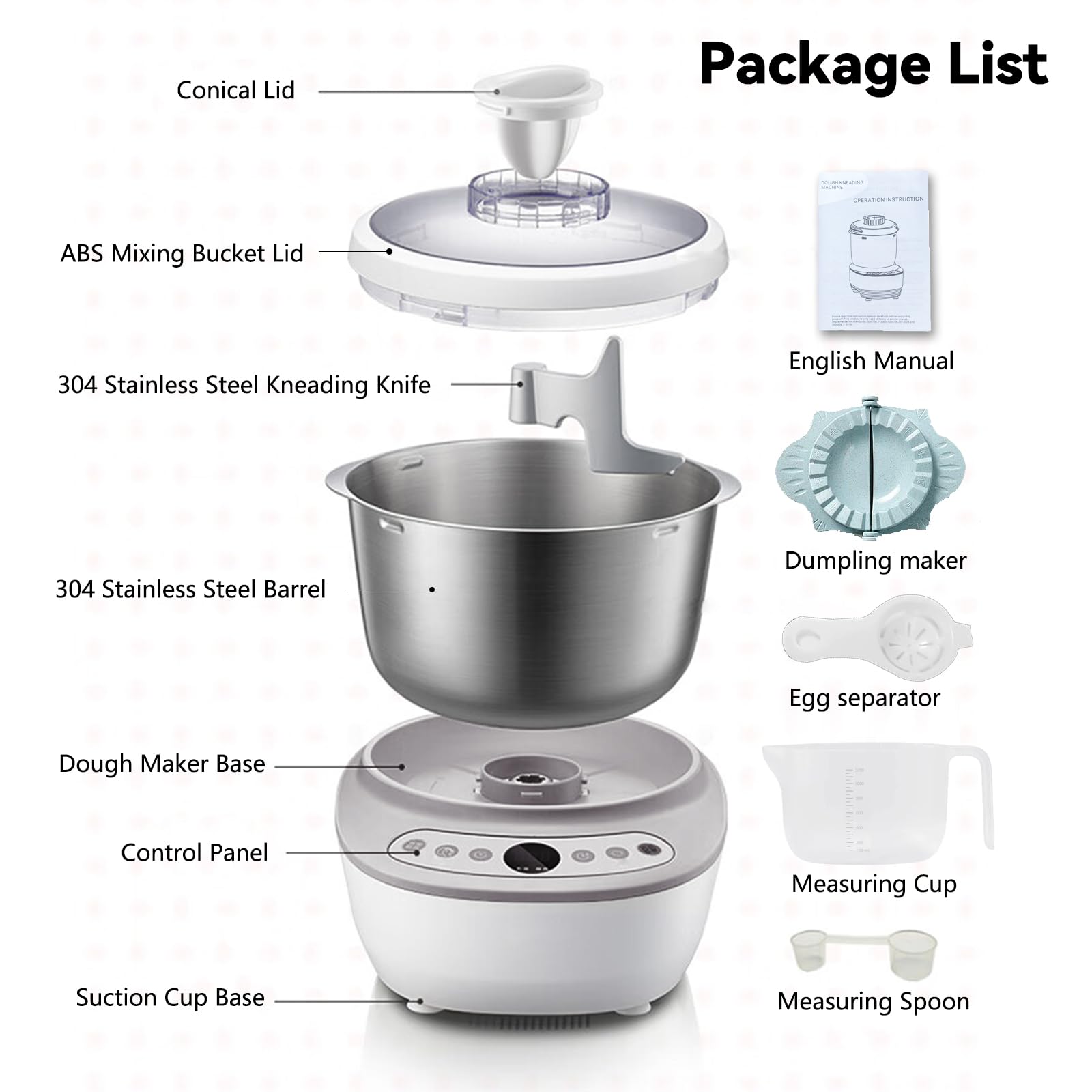 YUCHANLUCK easy-clean design simplifies post-bake cleanup