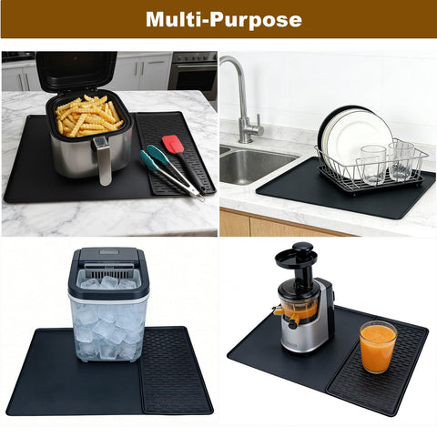 Yudevey coffee mat is a compact spill-proof solution for busy bar areas.