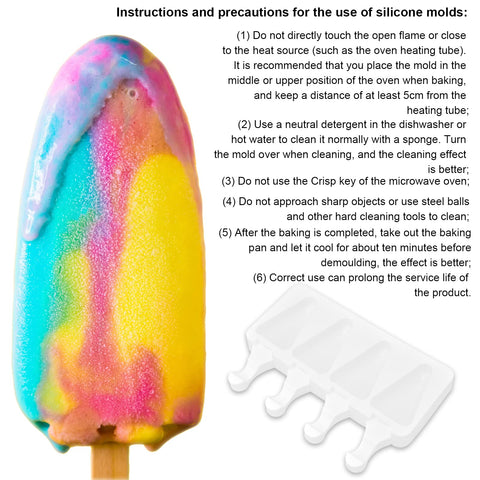 Yuecoom family-friendly silicone mold for DIY frozen treats with friends