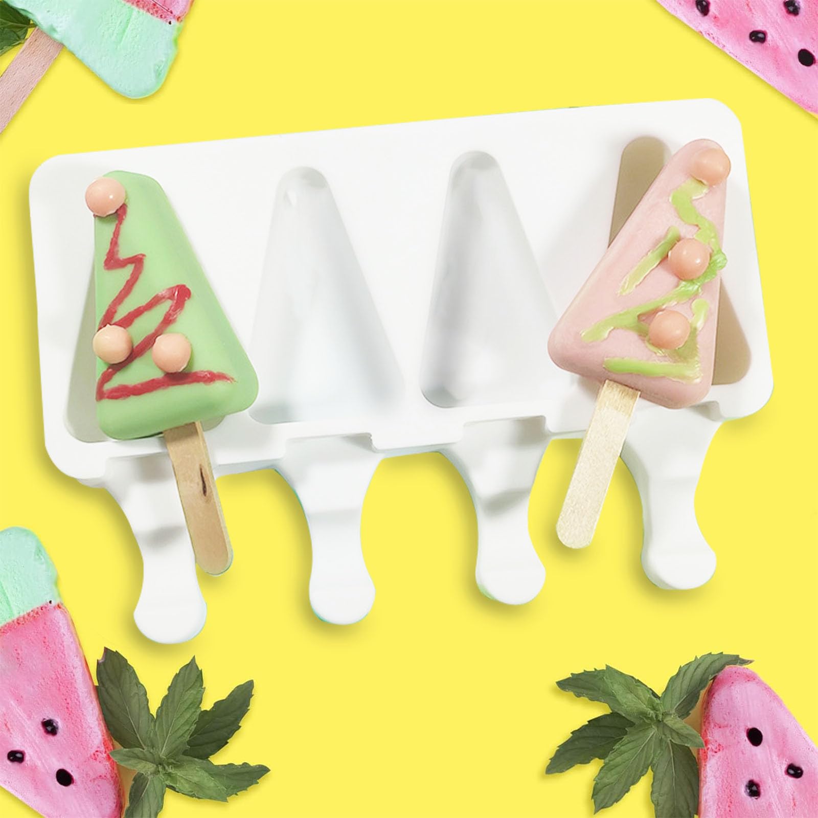 Yuecoom ice bar tool silicone grid for versatile home ice pops