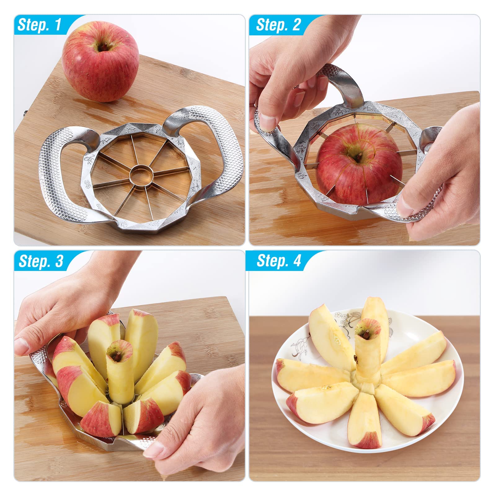 YUEJUJJ Easy-clean design allows dishwasher-safe cleaning and quick drying.