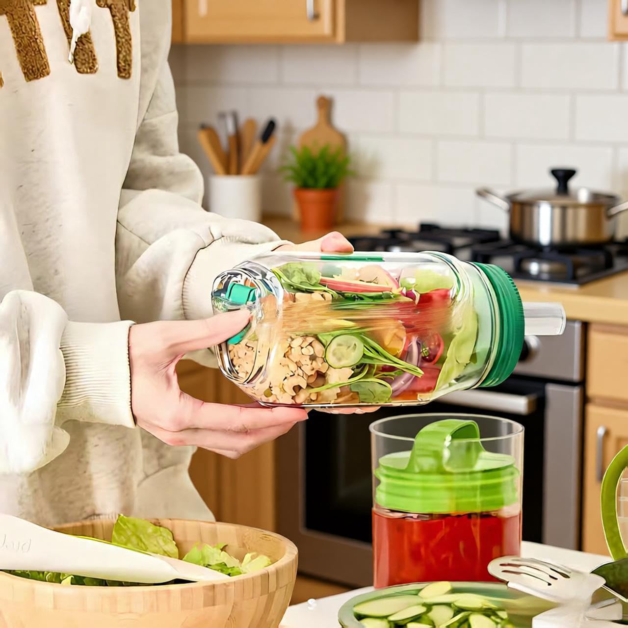 YueYangHuanTai compact design fits lunch bags and backpacks.