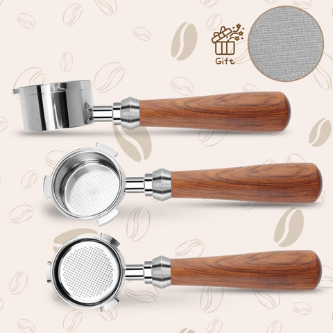 Includes puck screen and filter basket for consistent extraction and easy setup.