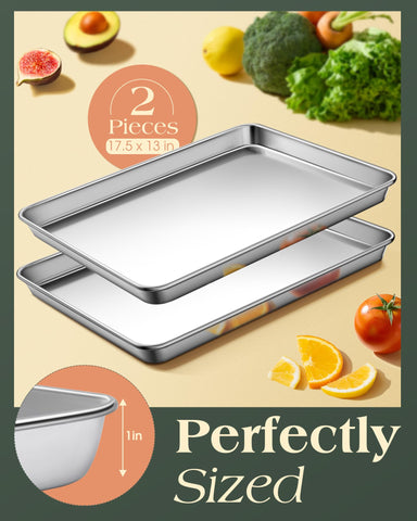 Yuiicaov deep-side bake pan showing high capacity for sauces