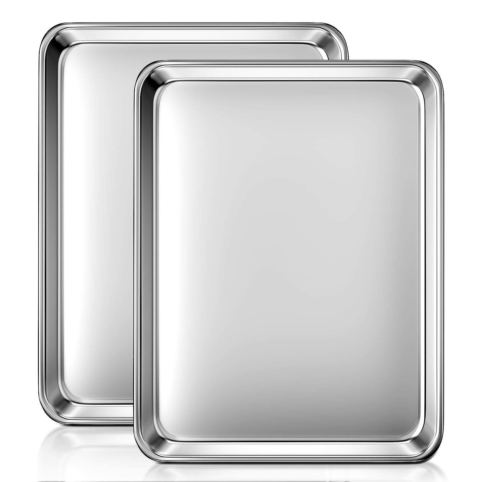 Yuiicaov serving tray doubles as a cookie sheet on the table