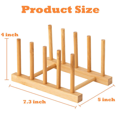 Yuixoseu counter-top dish rack for plates and lids, ideal for small kitchens