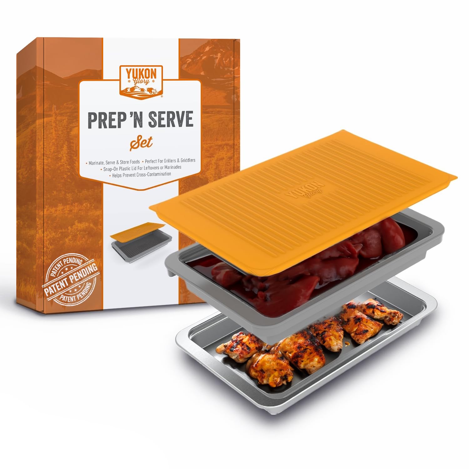 Yukon Glory PREP N SERVE versatile kit for seamless grilling prep and serving