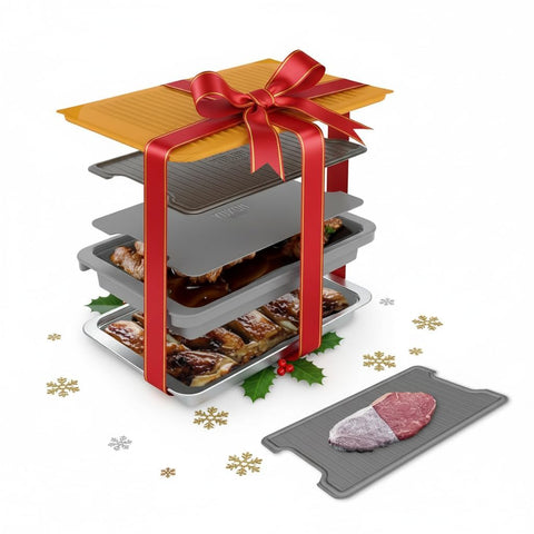 Yukon Glory PREP N SERVE plastic tray for prepping raw meats and marinades