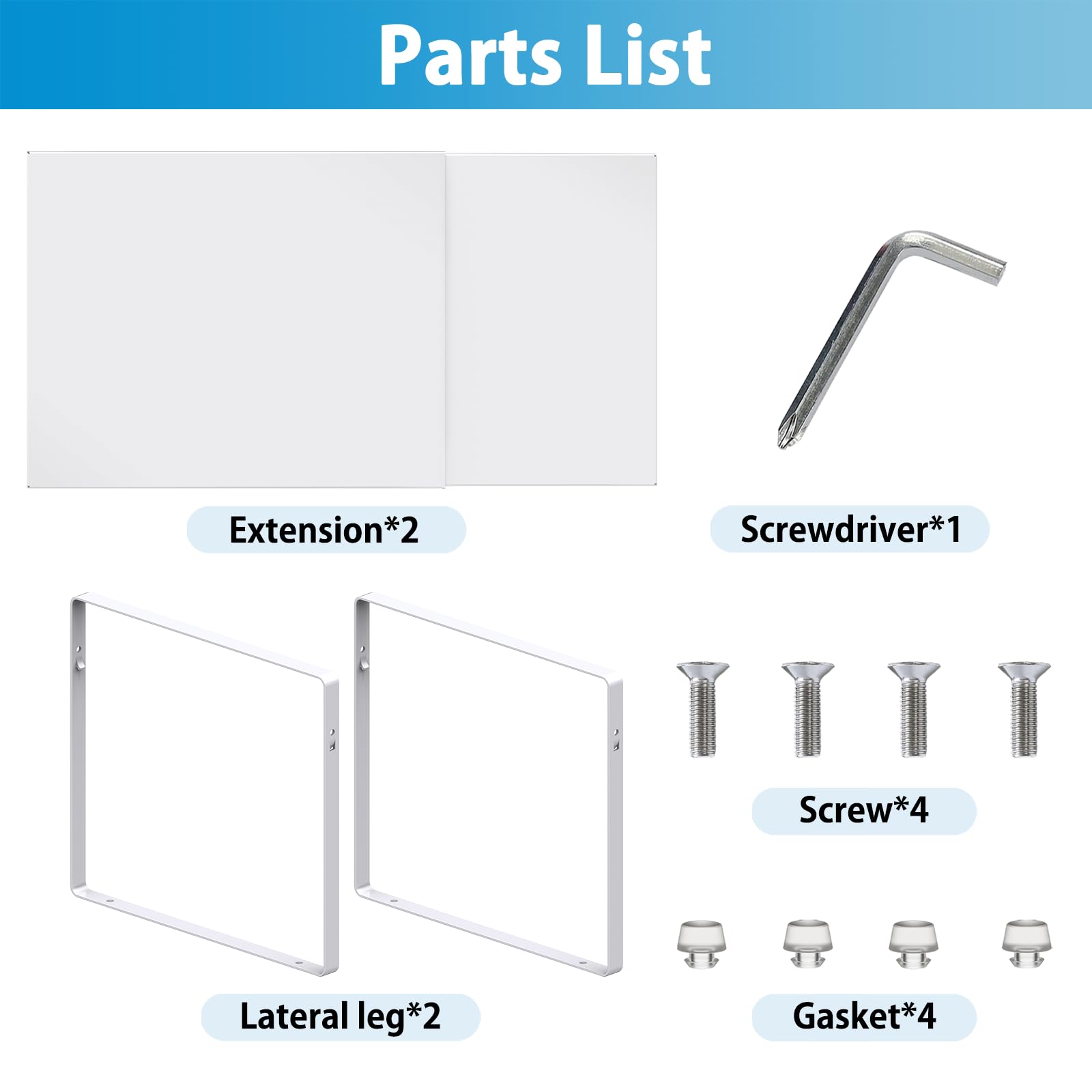 Yuleimy expandable shelf assembly process shows clear manual and no drilling.