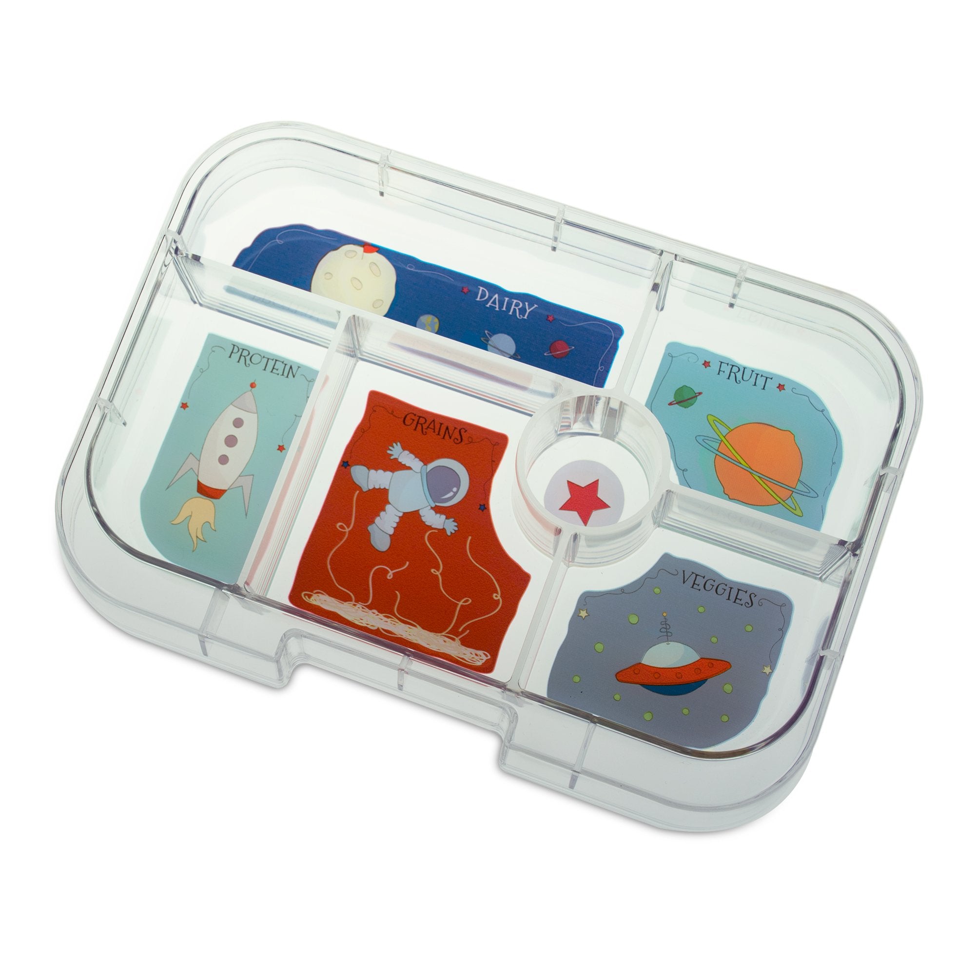 Yumbox Original compact size fits in most backpacks and lunch bags.