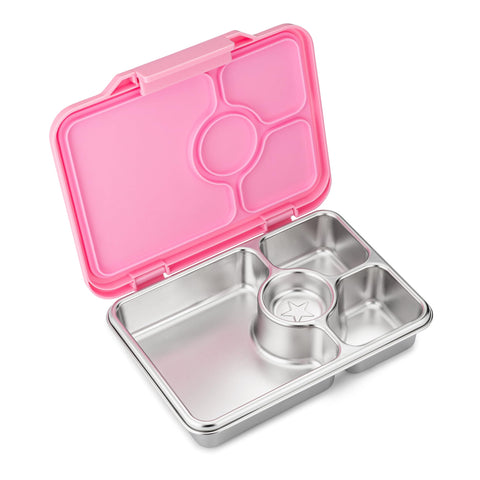 Yumbox Prêt dishwasher-safe design for easy cleaning after meals.