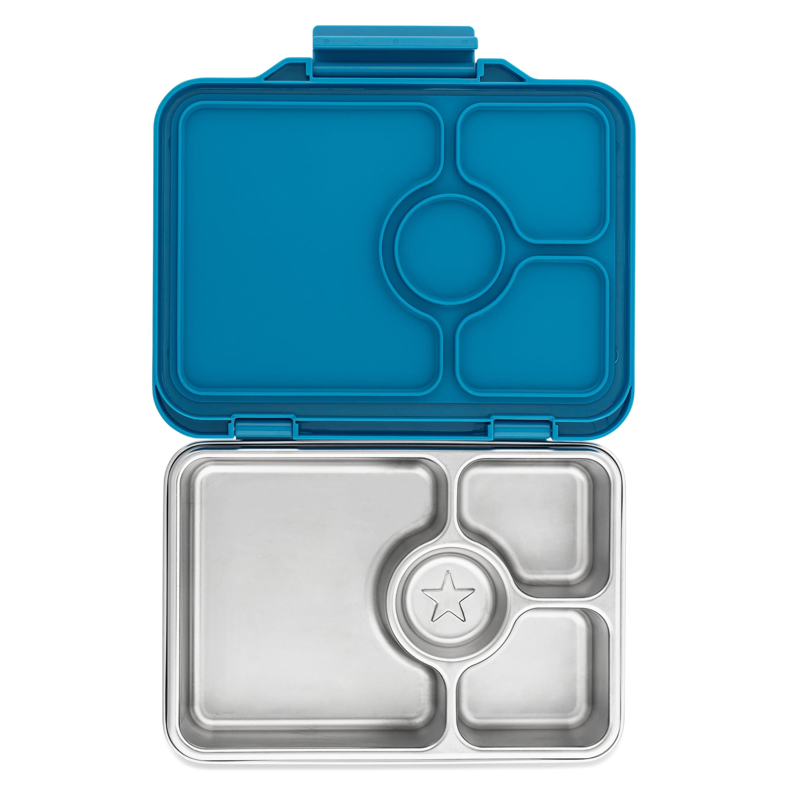 Easy-clean stainless steel base and lid for busy families