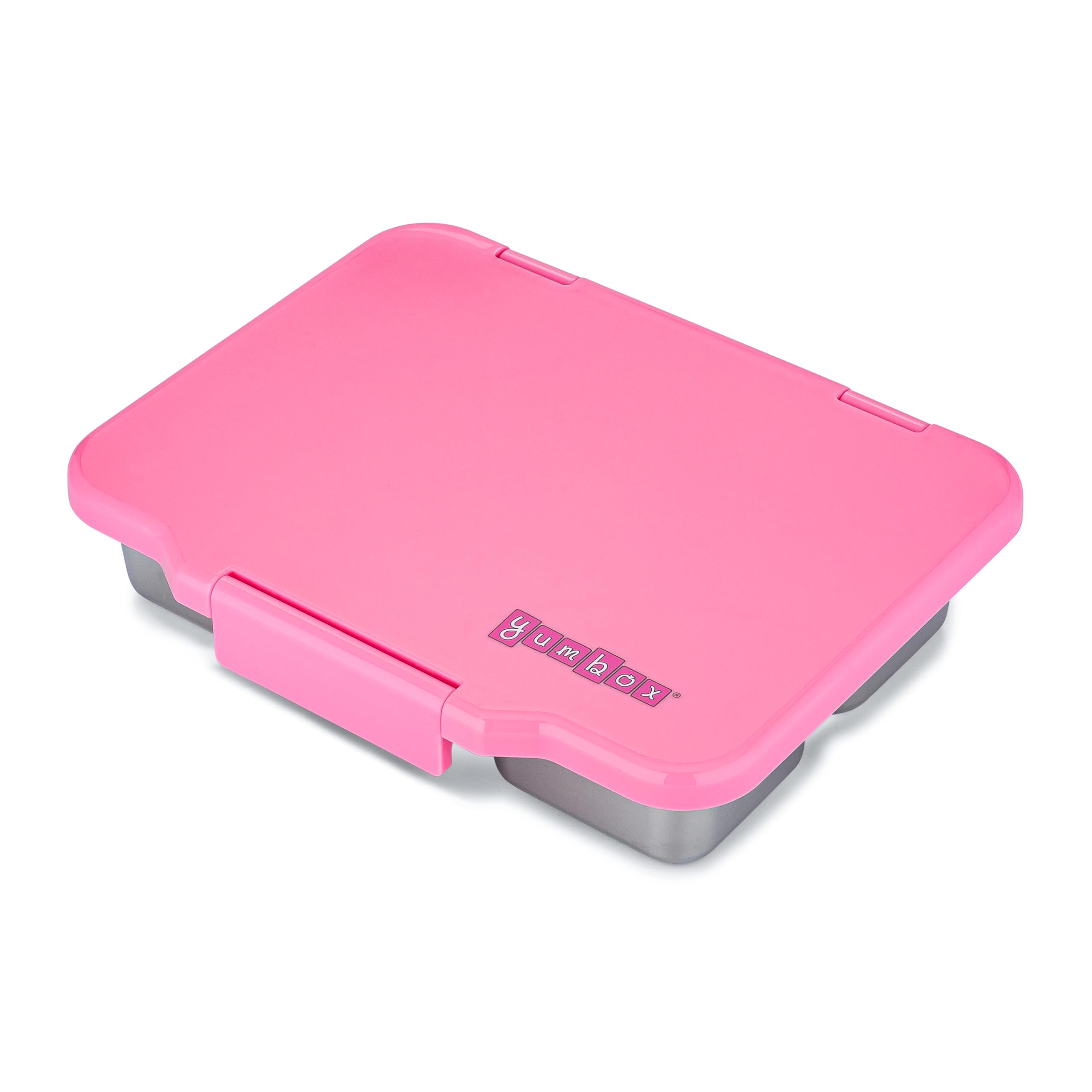 Yumbox Prêt Versailles Pink portable lunch option for school or work.