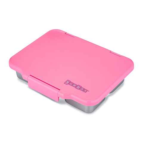 Yumbox Prêt Versailles Pink portable lunch option for school or work.