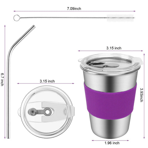 Yummy Sam spill-proof lid showing secure seal for mess-free use.