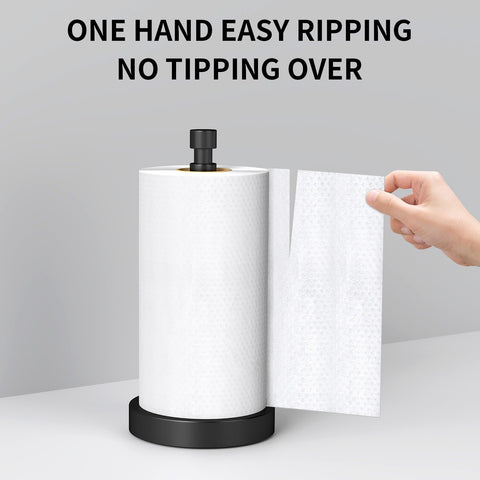 YUMORE non-slip base pads protect countertops during towel changes.