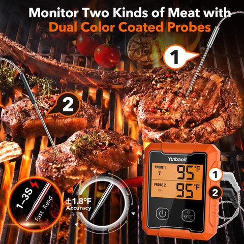 Yunbaoit 500 ft range display keeps you in control from afar.