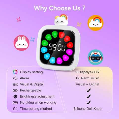 Yunbaoit DIY color petal display lets kids tailor visuals