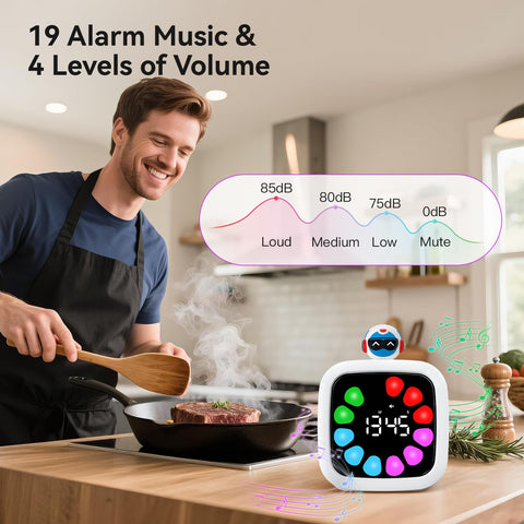 Yunbaoit timer pause and resume feature to customize pacing