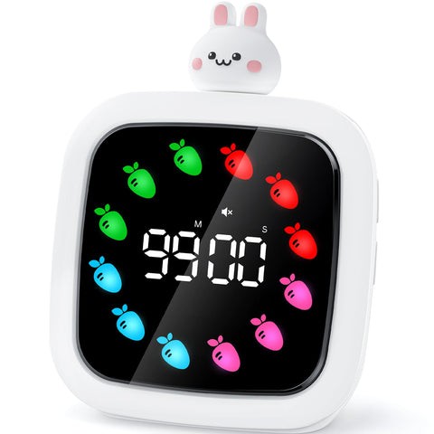 Yunbaoit Rabbit Timer dial for quick study time setting.