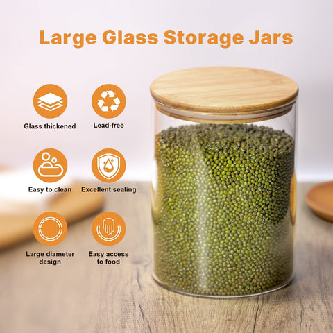 YUNCANG candy and snack jar, perfect for pantry snacks and treats