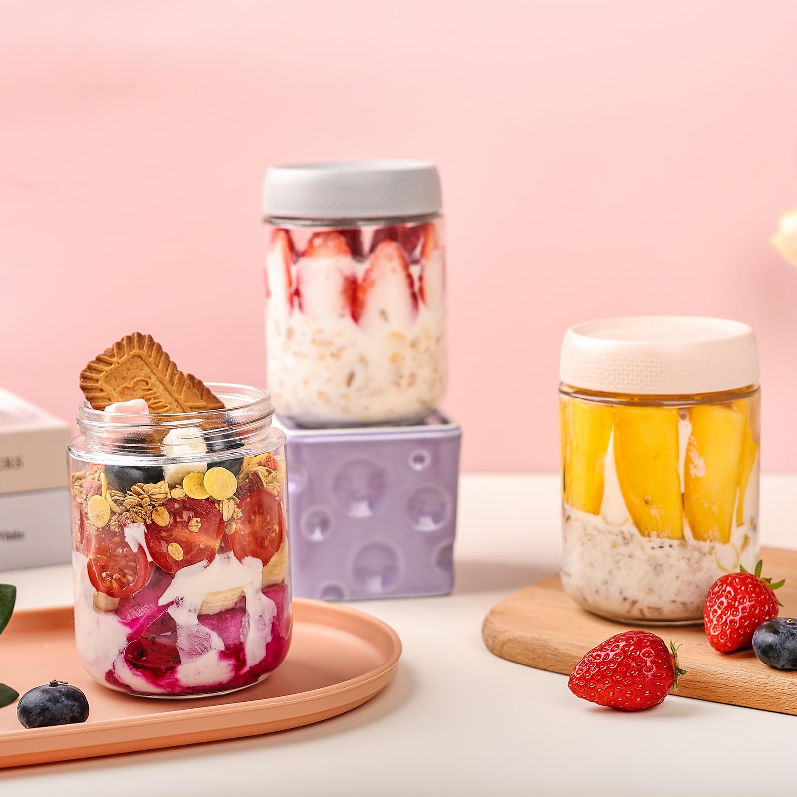 YUNCANG containers are freezer and refrigerator safe.