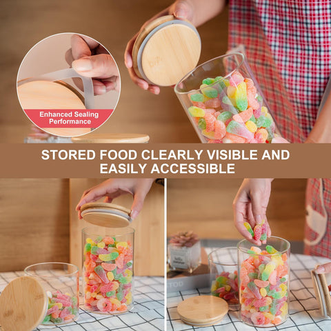 YUNCANG glass jar set makes a gift-ready, sustainable kitchen upgrade