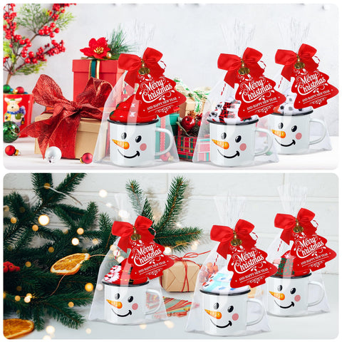 Yungyan Christmas Labels and Bow Ties add a personalized touch.