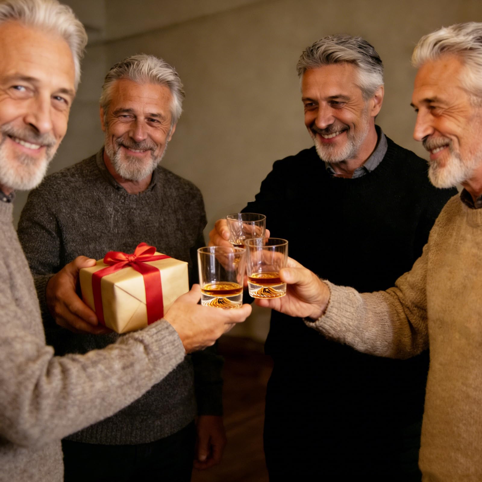 Yunjiehui whiskey glasses make a thoughtful gift for men