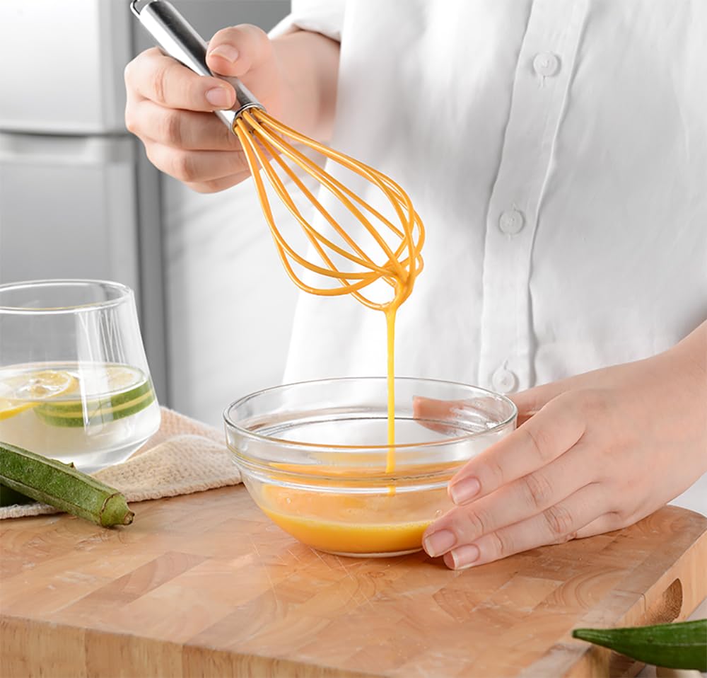 YunWuCloud 11Pcs silicone tongs in yellow for grilling and sautéing