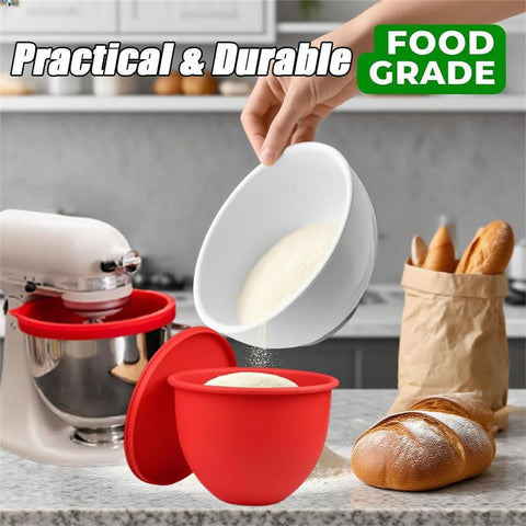 Three-color Yuonry silicone inserts set enables quick batter or dough swaps