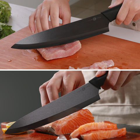 YUSOTAN ceramic knife gift packaging highlights premium presentation.