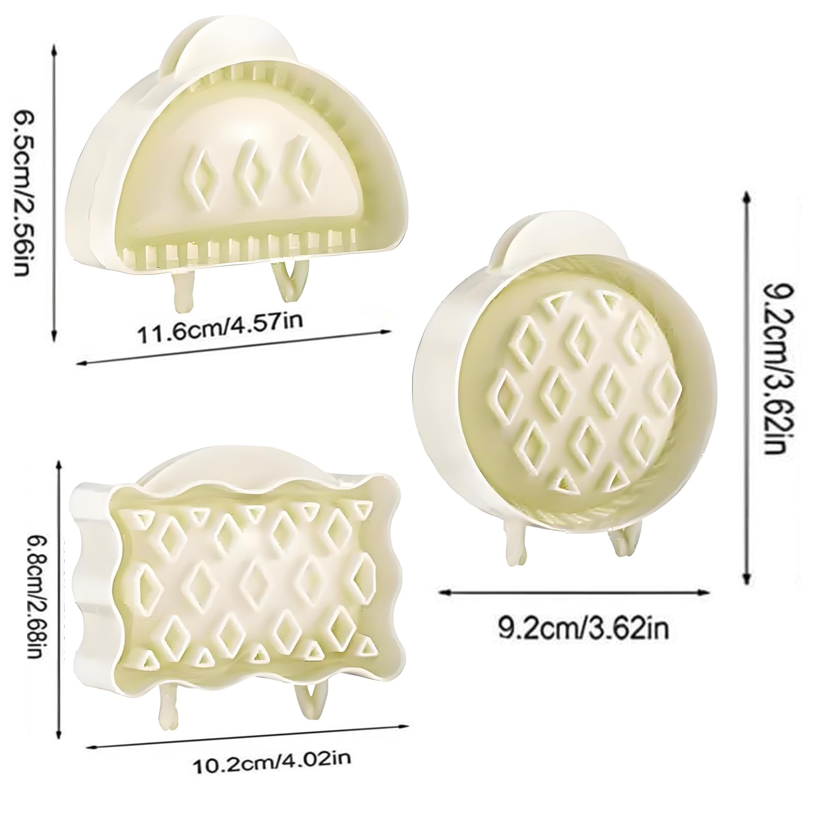 YUZHANGTONG hinged mold design seals dough into neat hand pies