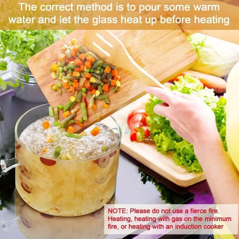 Yvsay glass cookware is dishwasher safe for quick cleanup