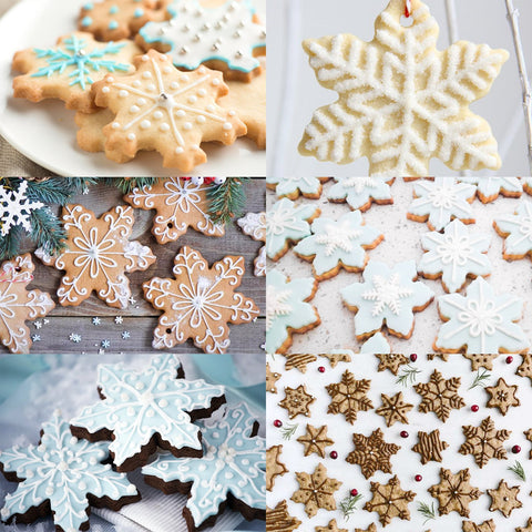 YXChome 3D Christmas tree cutters create festive edible trees.