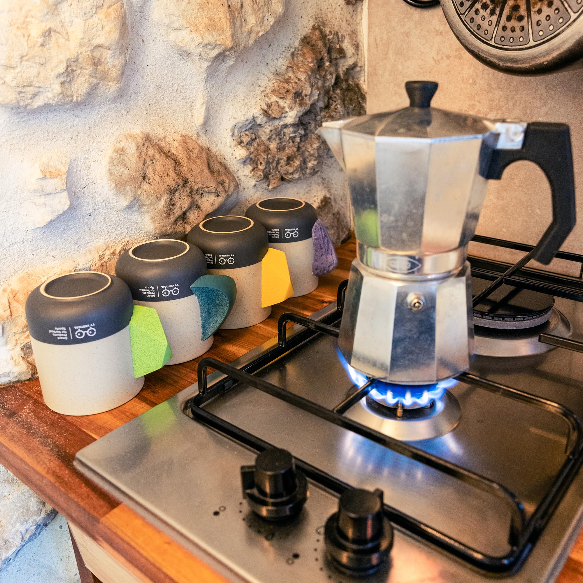 YY Vertical Evo gift-ready mug for climbers and adventurers
