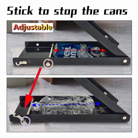 YYDS Can Crusher folds for easy storage after use.