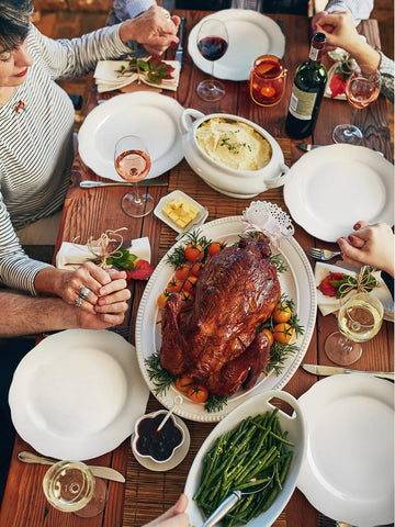 YYHY porcelain plates off-white 6-piece set for everyday dining and entertaining.