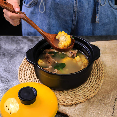 YYLTJR teak spatula perfect for flipping and sautéing