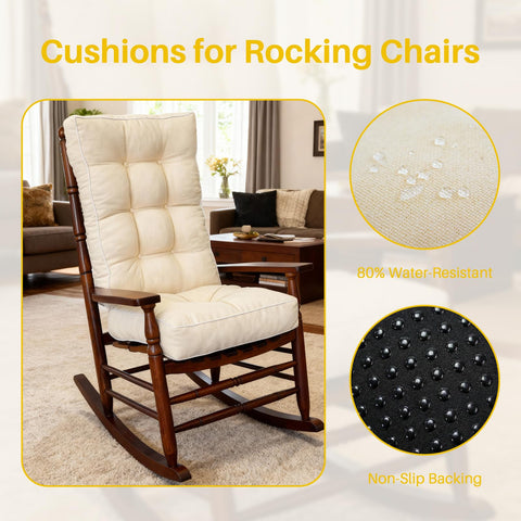 YZ HOME durable ties secure to rocking chair for steady seating