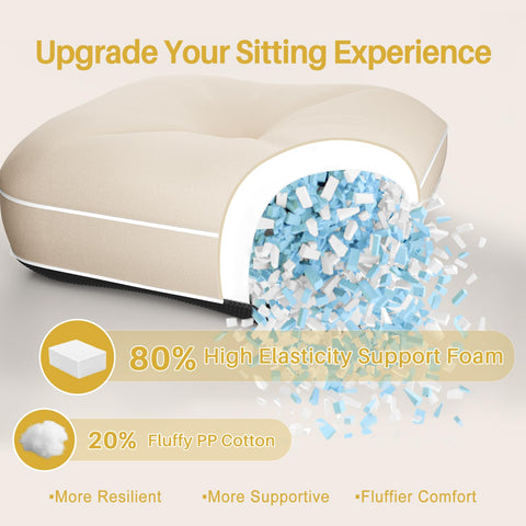YZ HOME non-slip bottom cushion keeps chairs stable indoors and outdoors