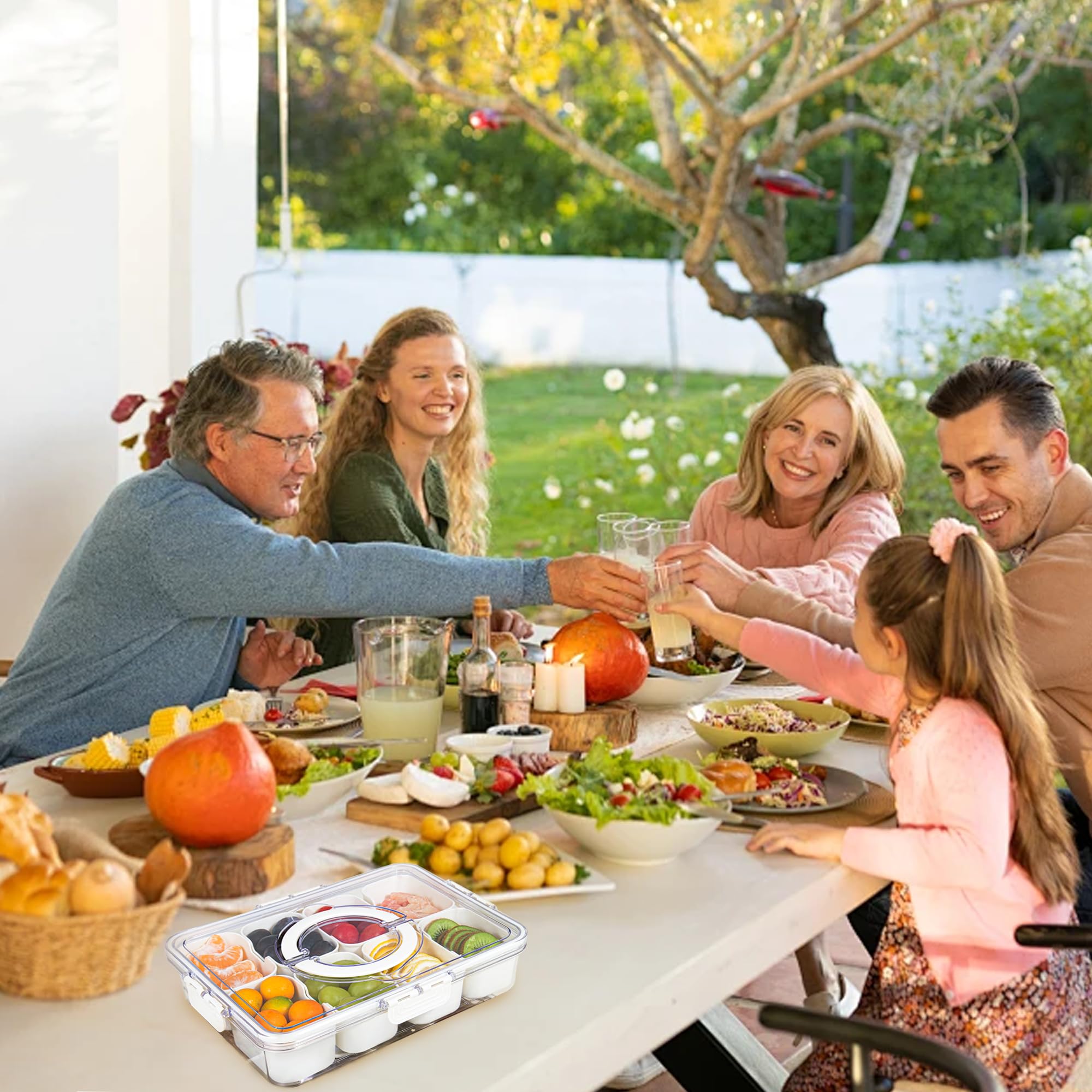 Zaboro Snackle Box ideal for picnics and on-the-go meals